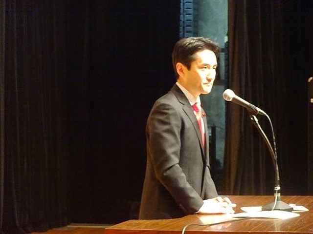 新潟県上越市で演説会。4月24日投票の市議選で4人の市議団必ず！！