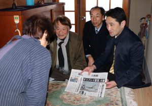 新潟県新潟市、西蒲区と西区でつどい。赤旗読者も増えました！