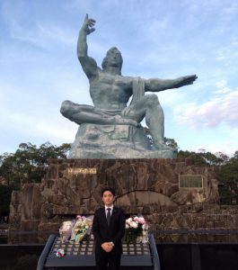 長崎大学で鈴木達治郎・核兵器廃絶研究センター長から、原発問題でお話をお聞きしました。