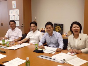 党国会議員団の経済産業部会メンバーが3人から4人に増えました！