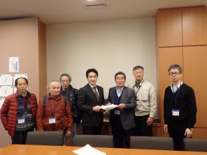 長野、新潟の民商の皆さんから要請を受けました。ともに頑張ります！