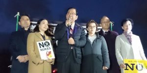 ３・１１から6年。国会前集会に参加！原発ゼロの日本へ、ともに頑張りましょう！！