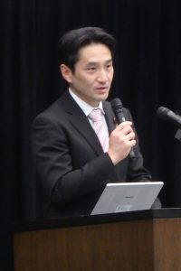 共謀罪を考える超党派の議員と市民の勉強会（第４回）に参加して連帯の挨拶！