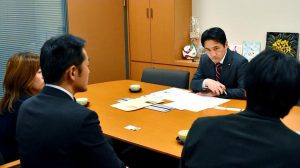 長野県と石川県の医療・介護の現場で働く皆さんが来室
