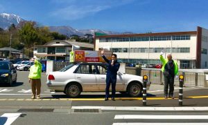 県議選最終盤は長野県へ