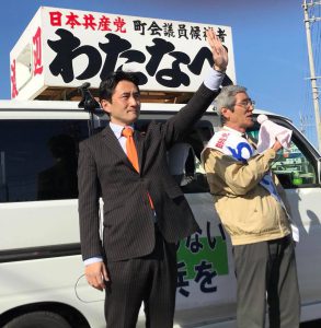最終日は原発銀座・福井県で訴えぬきました！