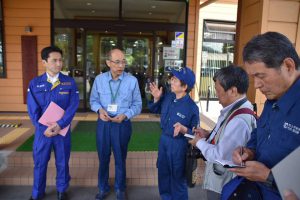 新潟県村上市で地震の影響調査