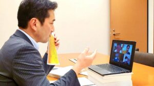 「350org」のAさん、#FFF Fridays For Futureで活動する皆さんたちとオンライン会議