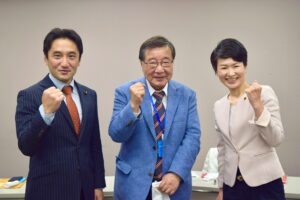 「原発を再稼働させない柏崎刈羽の会」の皆さんと懇談