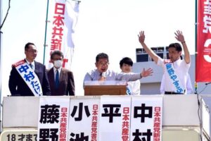 新潟県キャラバン2日目　新発田市、阿賀野市、新潟市