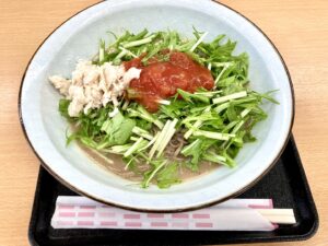 色彩くるみ蕎麦♪