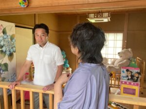8/25　長野県キャラバン最終日　中野市のつどいに15歳の若者も参加