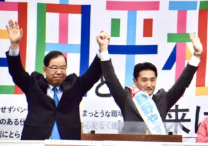 10/23　新潟の街宣で志位議長