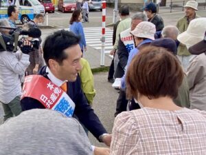 10/24　石川県羽咋市で